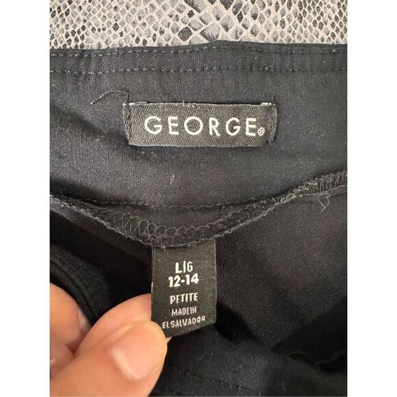 George dress pants black size large - Picture 3 of 12